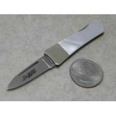 Parker Cut Co. Japan Pearl "Boot Hill" Tiny Lockback Knife