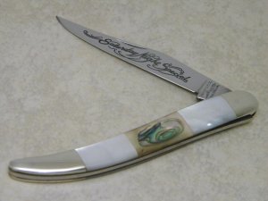 Parker Cut. Co.  Japan Pearl & Abalone "Saturday Night Special" Toothpick Knife