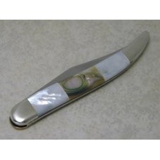 Parker Cut. Co. Japan Pearl & Abalone "Saturday Night Special" Toothpick Knife Parker Cut. Co. Japan Pearl & Abalone "Saturday Night Special" Toothpick Knife