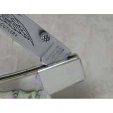 Parker Cut. Co. Japan Pearl & Abalone Eagle Brand Cutlery Lockback Knife with Thumb Stud Parker Cut. Co. Japan Pearl & Abalone Eagle Brand Cutlery Lockback Knife with Thumb Stud