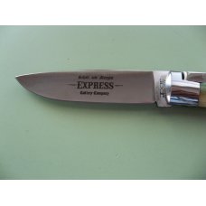 SCHATT & MORGAN #3 EXPRESS AUTO GREEN CAMEL BONE DROP POINT #4 SCHATT & MORGAN #3 EXPRESS AUTO GREEN CAMEL BONE DROP POINT #4