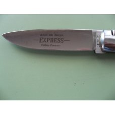 SCHATT & MORGAN #3 EXPRESS AUTO RED VEIN MIRCARTA DROP POINT SCHATT & MORGAN #3 EXPRESS AUTO RED VEIN MIRCARTA DROP POINT
