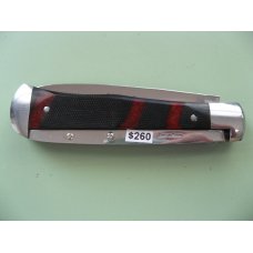 SCHATT & MORGAN #3 EXPRESS AUTO RED VEIN MIRCARTA DROP POINT SCHATT & MORGAN #3 EXPRESS AUTO RED VEIN MIRCARTA DROP POINT