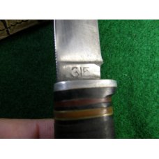 Kinfolks #315 Fixed Blade Knife with sheath Kinfolks #315 Fixed Blade Knife with sheath