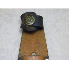 Marbles Gladstone Mich. USA Stacked Leather & Stag Ideal Fixed Blade Sheath Knife *Very Rare Sheath* Marbles Gladstone Mich. USA Stacked Leather & Stag Ideal Fixed Blade Sheath Knife *Very Rare Sheath*