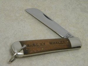Case XX Stainless USA 4 Dot (1976) Wood 1199 SH R Case XX Whaler Knife