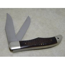 Case XX USA 10 Dot (1970) Wood 6265 SAB Folding Hunter Knife