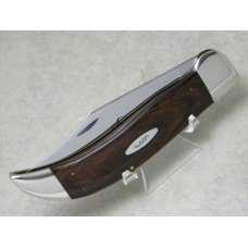 Case XX USA 1965-69 Wood P172 Buffalo Clasp Knife in Box