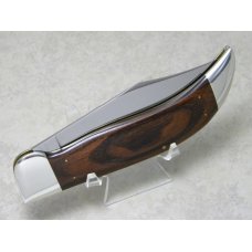 Case XX USA 1965-69 Wood P172 Buffalo Clasp Knife in Box