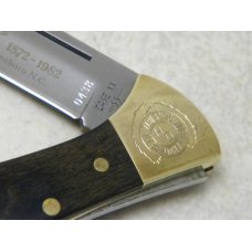 Case XX SS USA Wood P158 LSSP 1872-1982 Odell Hardware Co. 110 Year Lockback Knife & Pouch in Box