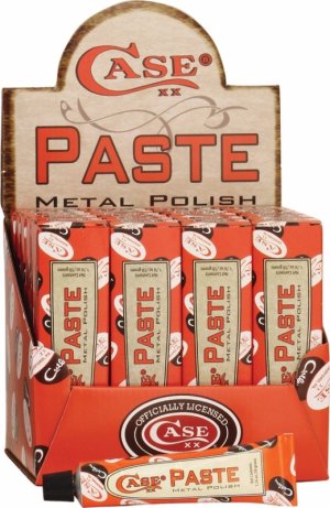 CASE XX KNIFE POLISHING PASTE / METAL POLISH - NEW ITEM FROM CASE - 1.76oz X 24 - YOU GET 24 TUBES