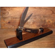 CAMILLUS USA - 1998 NKCA CLUB KNIFE - BROWN BONE HANDLES - MIRROR POLISHED BLADES - SERIAL #584 CAMILLUS USA - 1998 NKCA CLUB KNIFE - BROWN BONE HANDLES - MIRROR POLISHED BLADES - SERIAL #584