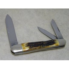 Case Classic W.R. Case & Sons Bradford PA USA 1991 Genuine Stag 53091 Large Whittler Knife in Box Case Classic W.R. Case & Sons Bradford PA USA 1991 Genuine Stag 53091 Large Whittler Knife in Box