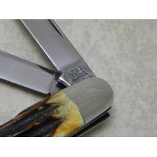 Case Classic W.R. Case & Sons Bradford PA USA 1991 Genuine Stag 53091 Large Whittler Knife in Box Case Classic W.R. Case & Sons Bradford PA USA 1991 Genuine Stag 53091 Large Whittler Knife in Box