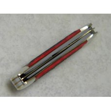 Kissing Crane Robt Klaas Solingen Germany KC24 Red Bone Copperhead Knife in Box