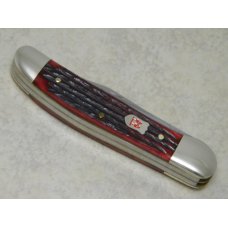 Kissing Crane Robt Klaas Solingen Germany KC24 Red Bone Copperhead Knife in Box