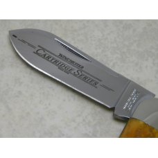 Winchester Trademark USA 2003 Honey Bone 190122 Cartridge Series Sunfish Whittler Knife in Box Winchester Trademark USA 2003 Honey Bone 190122 Cartridge Series Sunfish Whittler Knife in Box