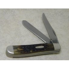 Case XX USA Bradford PA USA 1992 Bone 6207 SP SSP Mini Trapper Knife in Box Case XX USA Bradford PA USA 1992 Bone 6207 SP SSP Mini Trapper Knife in Box
