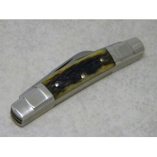 Boker Solingen Germany Tang Stamp Series 1848-2005 Green Bone Congress Knife