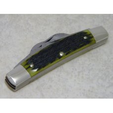JA Henckels Germany Green Bone with Red Shield Congress Knife JA Henckels Germany Green Bone with Red Shield Congress Knife