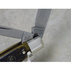 Hen & Rooster Bertram Cutlery Solingen Germany Amber Pick Bone 344-AP Congress Knife Hen & Rooster Bertram Cutlery Solingen Germany Amber Pick Bone 344-AP Congress Knife