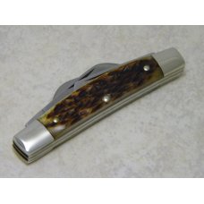 Hen & Rooster Bertram Cutlery Solingen Germany Amber Pick Bone 344-AP Congress Knife Hen & Rooster Bertram Cutlery Solingen Germany Amber Pick Bone 344-AP Congress Knife