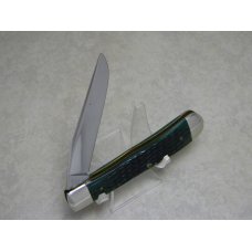Case XX USA 8 Dot (1982) Green Bone G6154 Carbon Steel 1 Blade Trapper Knife Case XX USA 8 Dot (1982) Green Bone G6154 Carbon Steel 1 Blade Trapper Knife