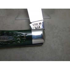 Case XX USA 8 Dot (1982) Green Bone G6154 Carbon Steel 1 Blade Trapper Knife Case XX USA 8 Dot (1982) Green Bone G6154 Carbon Steel 1 Blade Trapper Knife