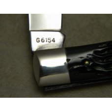Case XX USA 8 Dot (1982) Green Bone G6154 Carbon Steel 1 Blade Trapper Knife Case XX USA 8 Dot (1982) Green Bone G6154 Carbon Steel 1 Blade Trapper Knife