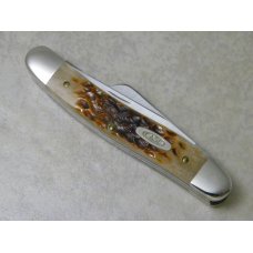 Case XX SS USA 1989 Amber Bone 6318 SS Tested XX Razor Edge Stockman Knife Case XX SS USA 1989 Amber Bone 6318 SS Tested XX Razor Edge Stockman Knife