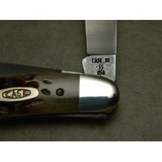 Case XX SS USA 1989 Amber Bone 6318 SS Tested XX Razor Edge Stockman Knife Case XX SS USA 1989 Amber Bone 6318 SS Tested XX Razor Edge Stockman Knife