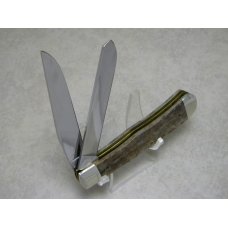 Case XX USA Appaloosa Bone A6254 SS Trapper Knife Case XX USA Appaloosa Bone A6254 SS Trapper Knife