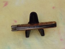 Hibbard Spencer Bartlett & Co 2 Blade Jack Brown Bone Handles Hibbard Spencer Bartlett & Co 2 Blade Jack Brown Bone Handles
