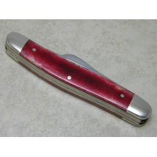 Case XX USA 1 Dot (1979) Smooth Red Appaloosa Bone SR63047 Stockman Knife Case XX USA 1 Dot (1979) Smooth Red Appaloosa Bone SR63047 Stockman Knife