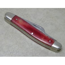 Case XX USA 1 Dot (1979) Smooth Red Appaloosa Bone SR63047 Stockman Knife Case XX USA 1 Dot (1979) Smooth Red Appaloosa Bone SR63047 Stockman Knife