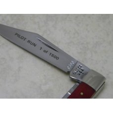 Case XX USA 1 Dot (1979) Smooth Red Appaloosa Bone 6225 1/2 Coke Bottle Knife "Pilot Run 1 of 1500" Case XX USA 1 Dot (1979) Smooth Red Appaloosa Bone 6225 1/2 Coke Bottle Knife "Pilot Run 1 of 1500"