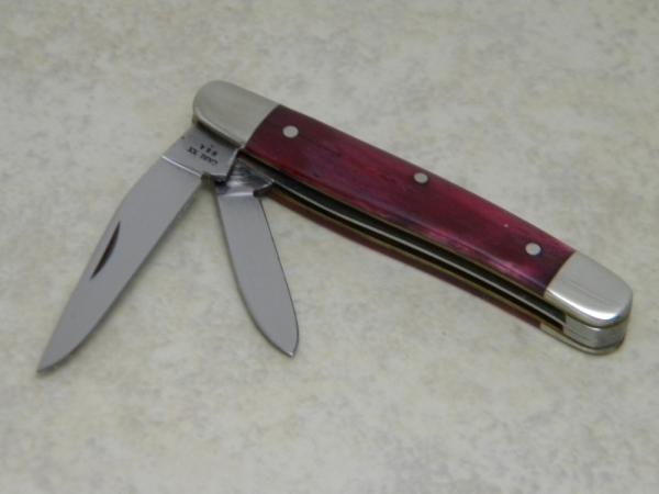 Case XX USA 1 Dot (1979) Smooth Red Appaloosa Bone SR62027 Jack Knife Case XX USA 1 Dot (1979) Smooth Red Appaloosa Bone SR62027 Jack Knife