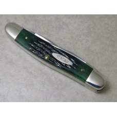 Case XX USA 9 Dot Serrated Blade Green Bone SS Muskrat Knife (Rare) Case XX USA 9 Dot Serrated Blade Green Bone SS Muskrat Knife (Rare)