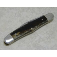 Case XX USA 10 Dot (1980) Smooth Appaloosa Bone A6208 Half Whittler Knife Case XX USA 10 Dot (1980) Smooth Appaloosa Bone A6208 Half Whittler Knife