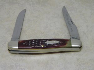 Case XX USA 8 Dot Hawbaker's Special "R" Improved Muskrat Knife 