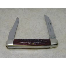 Case XX USA 8 Dot Hawbaker's Special "R" Improved Muskrat Knife Case XX USA 8 Dot Hawbaker's Special "R" Improved Muskrat Knife