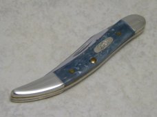 Case XX USA 2010 Gray Bone 610096 SS Tiny Toothpick Central Kentucky Knife Club Show Knife