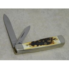 Case Bros. Cutlery Co. USA 2003-2007 Genuine Stag 5215 SS Gunstock Knife Case Bros. Cutlery Co. USA 2003-2007 Genuine Stag 5215 SS Gunstock Knife