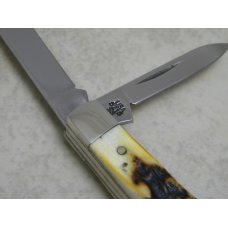 Case Bros. Cutlery Co. USA 2003-2007 Genuine Stag 5215 SS Gunstock Knife Case Bros. Cutlery Co. USA 2003-2007 Genuine Stag 5215 SS Gunstock Knife