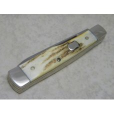 Case Bros. Cutlery Co. USA 2003-2007 Genuine Stag 5215 SS Gunstock Knife Case Bros. Cutlery Co. USA 2003-2007 Genuine Stag 5215 SS Gunstock Knife