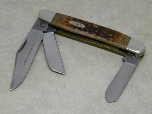 Case XX SS USA 1 Dot (1989) Bone 6347 HP SSP Tested XX Razor Edge Stockman Knife Case XX SS USA 1 Dot (1989) Bone 6347 HP SSP Tested XX Razor Edge Stockman Knife