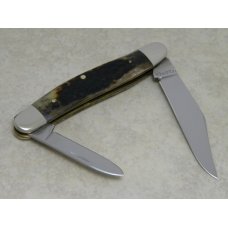 Case XX USA 1 Dot (1979) Bone 06247 PEN 2 Blade Stockman Knife