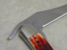 Case XX USA 2005 Pocket Worn Old Red Bone 61953L SS Russlock Knife Case XX USA 2005 Pocket Worn Old Red Bone 61953L SS Russlock Knife