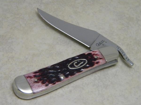 Case XX USA 2008 Purple Bone 61953L SS Russlock Knife Case XX USA 2008 Purple Bone 61953L SS Russlock Knife