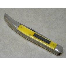 Schrade Walden NY USA Yellow Model 208Y Fishermans Pal Toothpick Fish Knife c.1957-1963 Schrade Walden NY USA Yellow Model 208Y Fishermans Pal Toothpick Fish Knife c.1957-1963